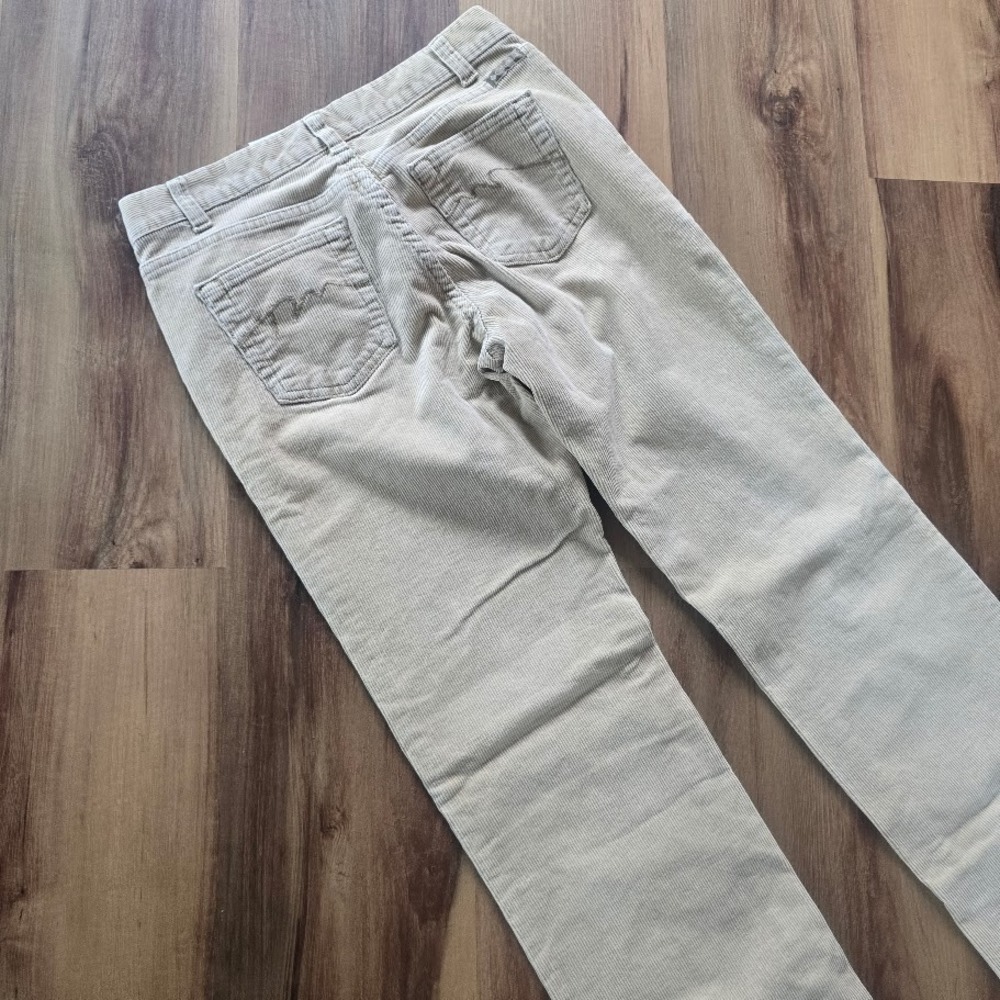 Columbia Corduroy Pants Women 4 Tan Straight Leg Stretch Gorpcore Hiking Utility - Picture 8 of 11